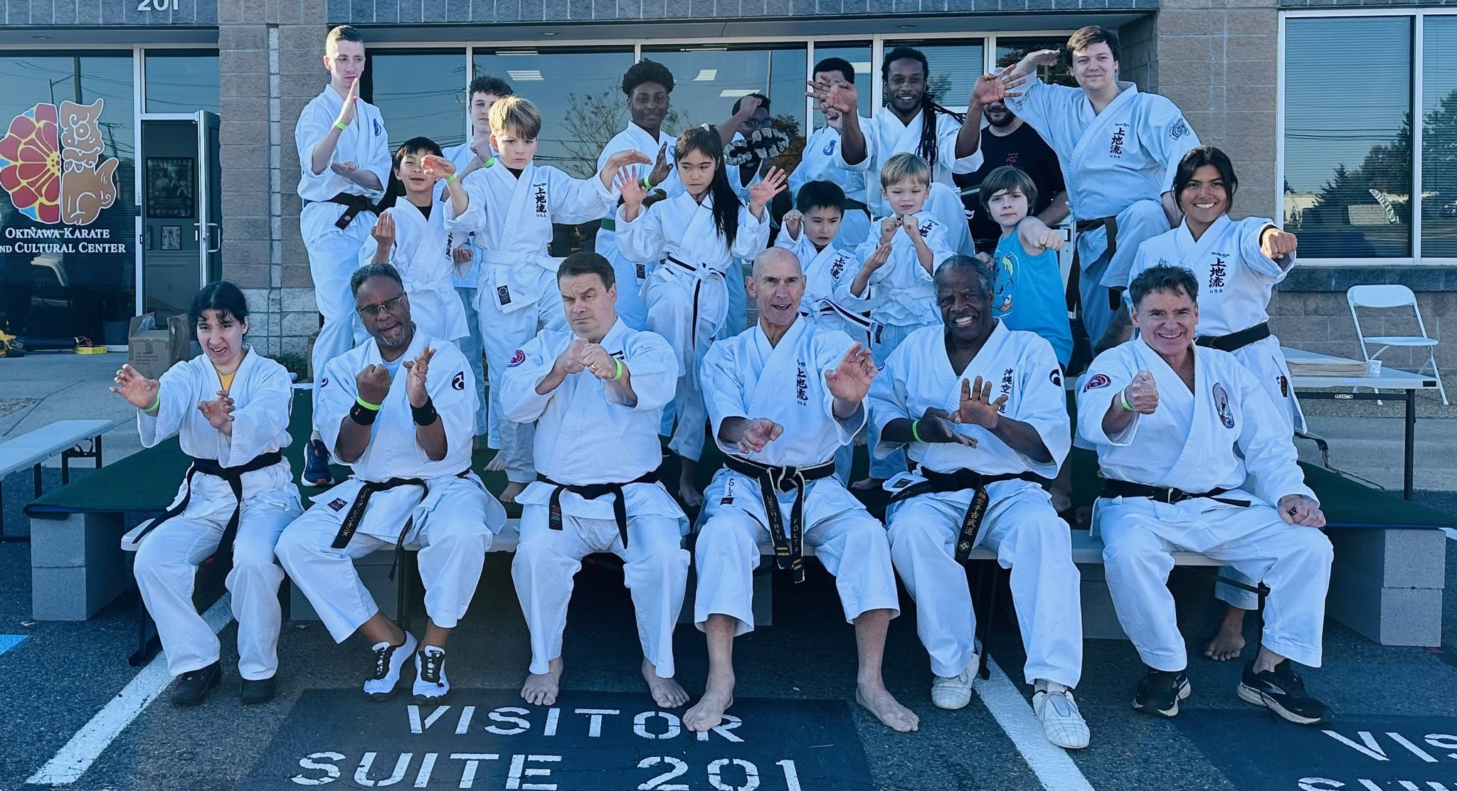 Students training at Chantilly Family Martial Arts