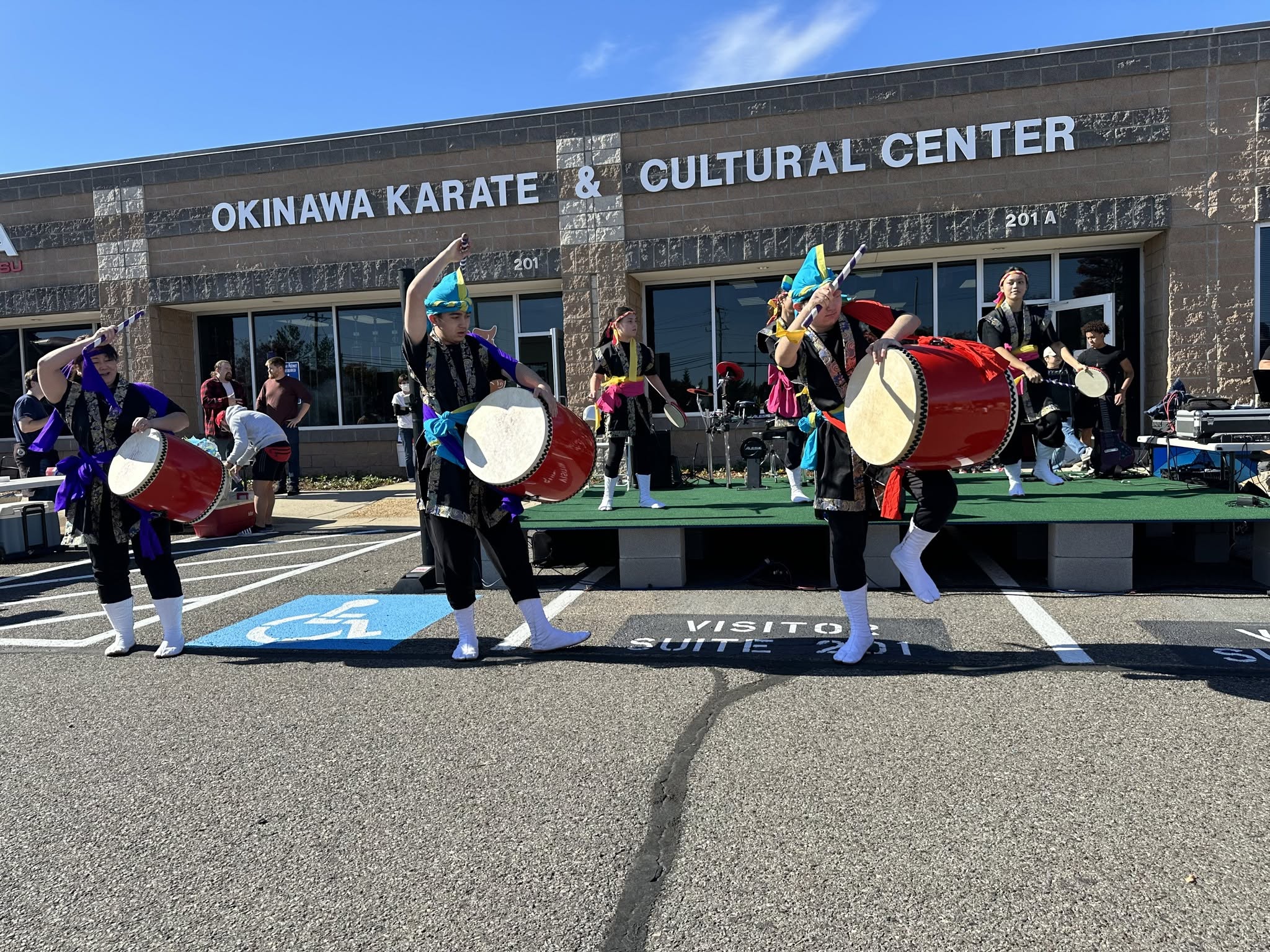 Eisa Drumming at Chantilly Family Martial Arts